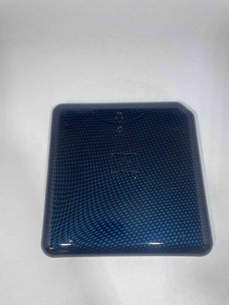 Custom Blue Candy Carbon Fiber Carbon Fiber Hydro Dipped Engine/Fuse Box Covers for Silverado, Tahoe & Cadillac