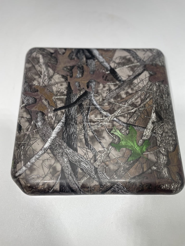 Custom HTC Camo Hydro Dipped Engine/Fuse Box Covers for Silverado, Tahoe & Cadillac