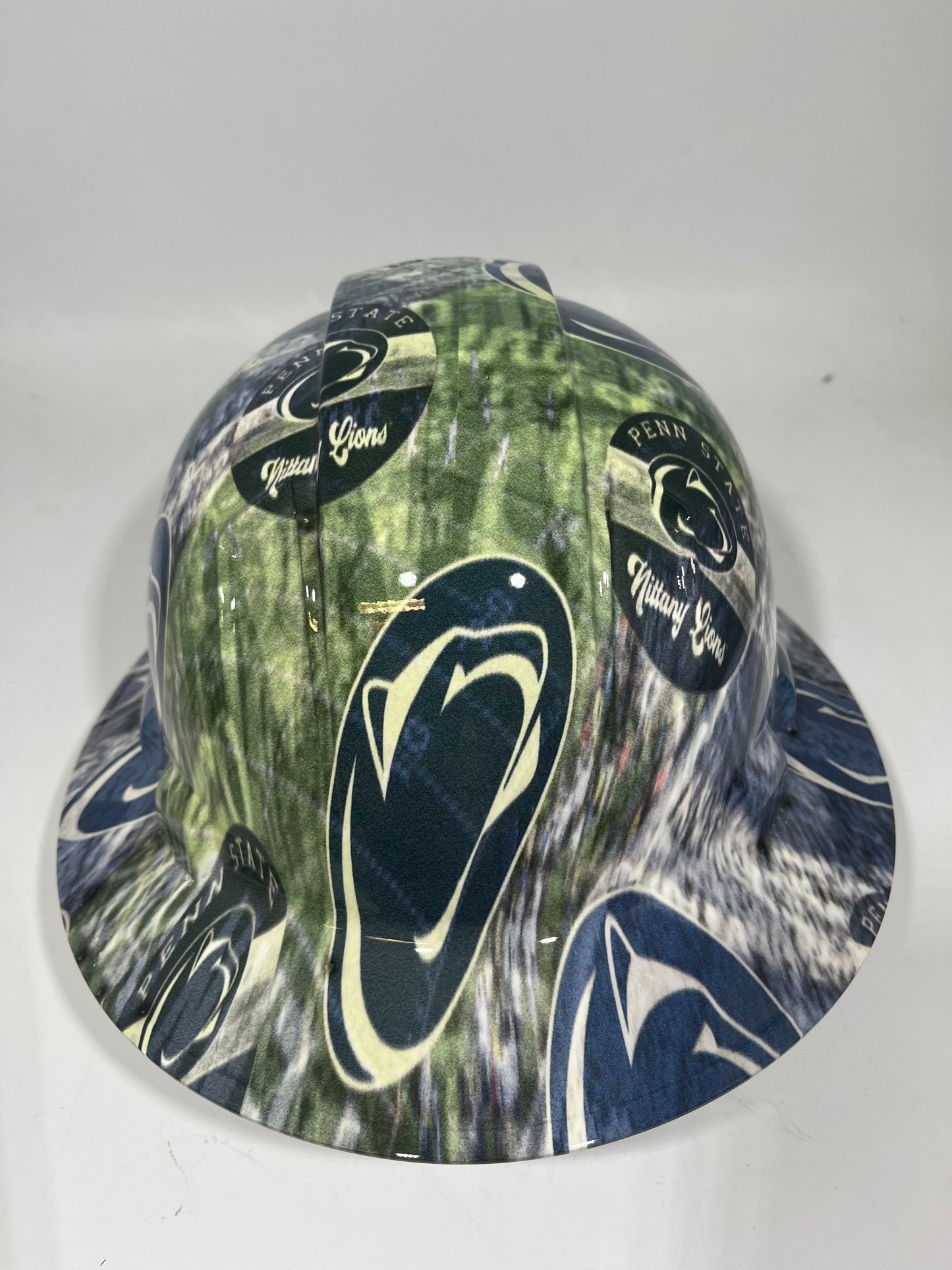 Full Brim Hard Hat Hydro Dipped PENN STATE