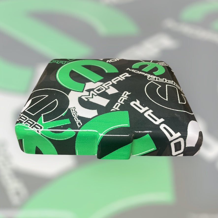 Custom Hydro Dipped Green Mopar Fuse Box Lid Cover Charger/Challenger 2015+ Chrysler 2011+