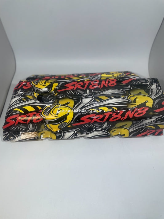 Custom Hydro Dipped Scat Pack Designed Coil Covers Powered By SRT Charger/Challenger 2015+ Chrysler 2011+