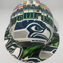 Full Brim Hard Hat Hydro Dipped Seahawks 12th Man