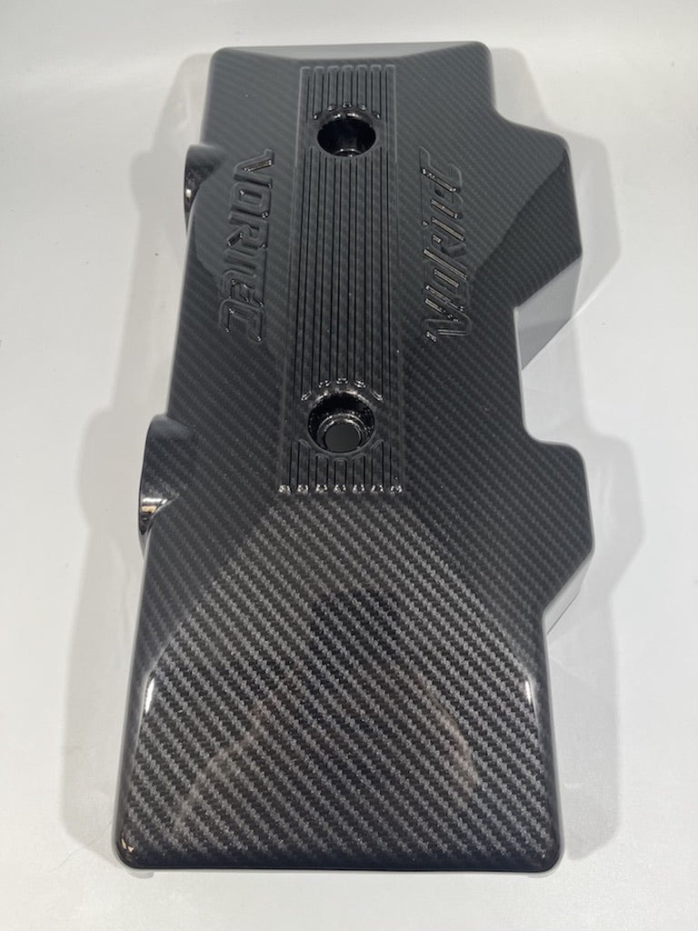 Custom Carbon Fiber Hydro Dipped Engine Covers for Silverado, Tahoe & Cadillac