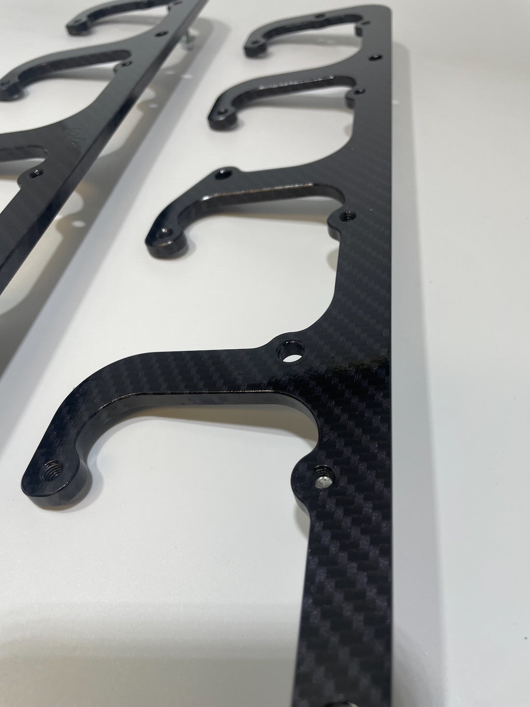 Custom Carbon Fiber Hydro Dipped LS Coil Brackets Fit LSX Swap Truck 5.3L LS1 LS3 LS2 LO4 LO9 LS6 L92 L99 L33 LR4