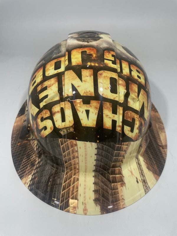 Full Brim Hard Hat Hydro Dipped Chaos Money Big Jobs