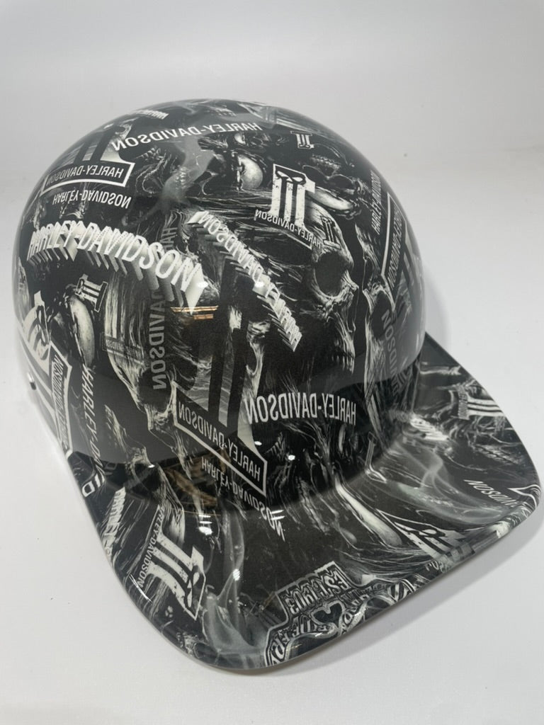 Baseball Cap Style Motorcycle Helmet Harley 1