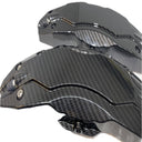 Custom Blue Candy Carbon Fiber Hydro Dipped Tesla Brake Caliper Covers 2017–2024 Tesla Model Y