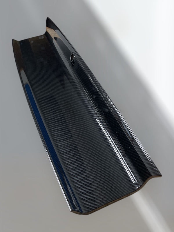 Custom Hydro Dipped Carbon Fiber 15-23 Mustang Trunk Deck Lid badge less