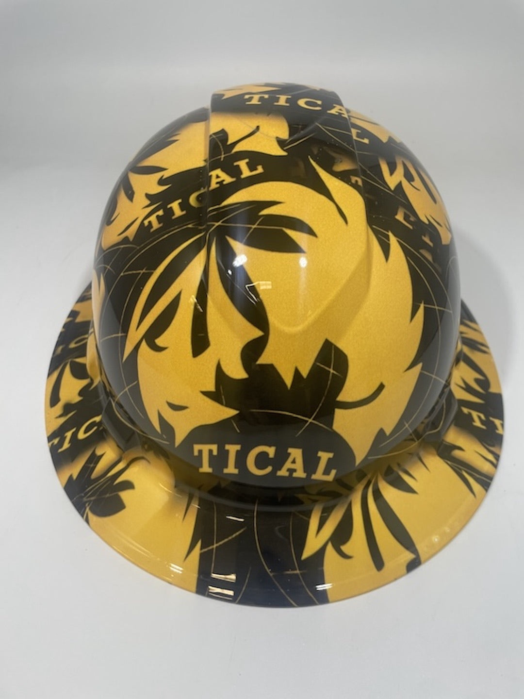 Full Brim Hard Hat Hydro Dipped Tical Wu-Tang