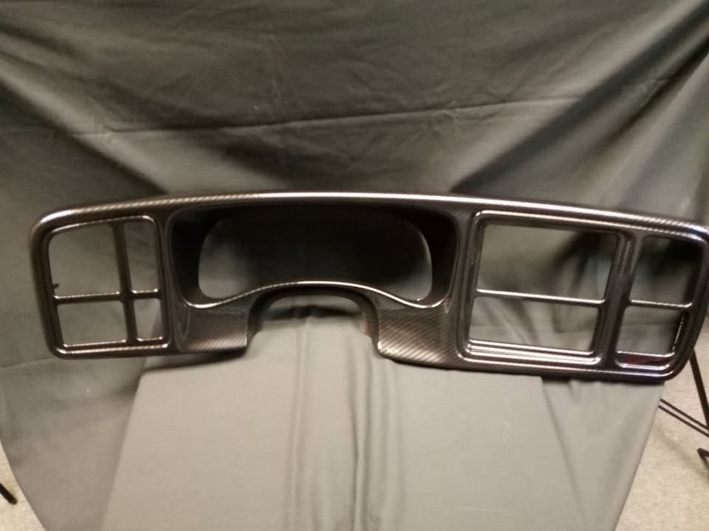 Custom Hydro Dipped Dash Bezel & Dash Pad for Silverado, Tahoe & Cadillac, GMC