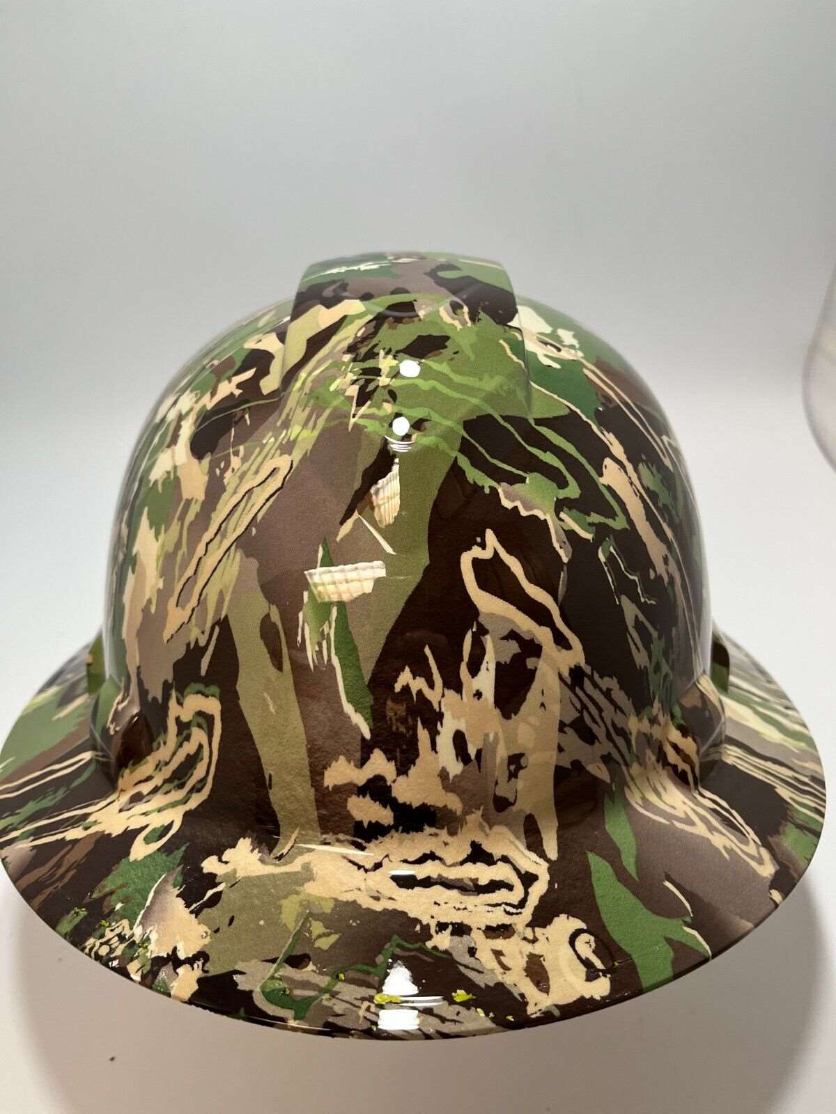 Full Brim Hard Hat Hydro Dipped Under Armour Forest Ridge Runner