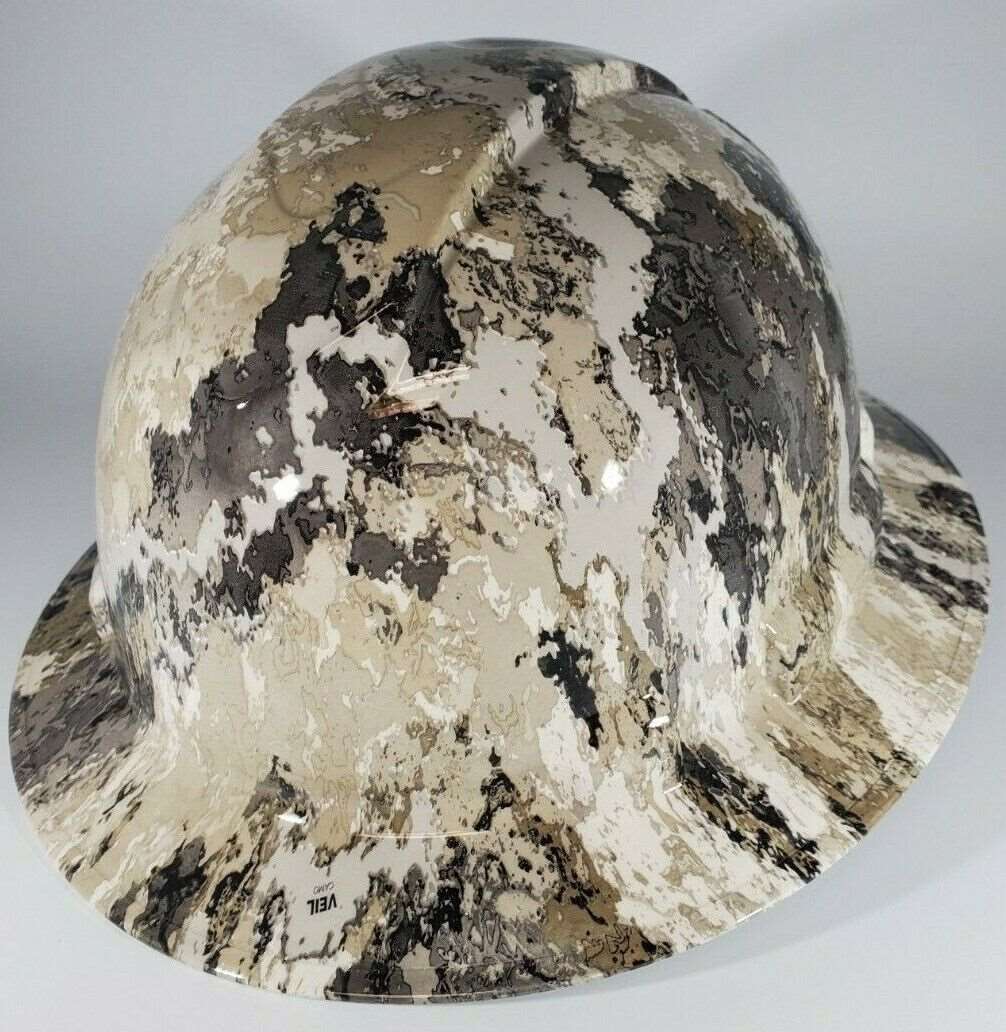 Full Brim Hard Hat Hydro Dipped TRUE TIMBER VEIL CAMO