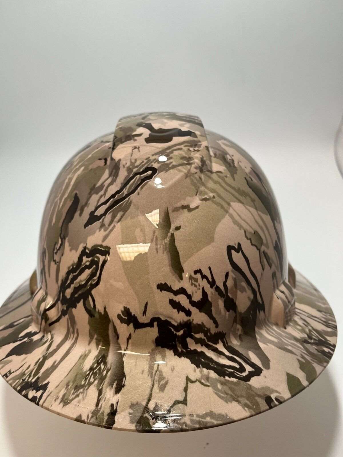 Full Brim Hard Hat Hydro Dipped Under Armour Ridge Reaper Barren