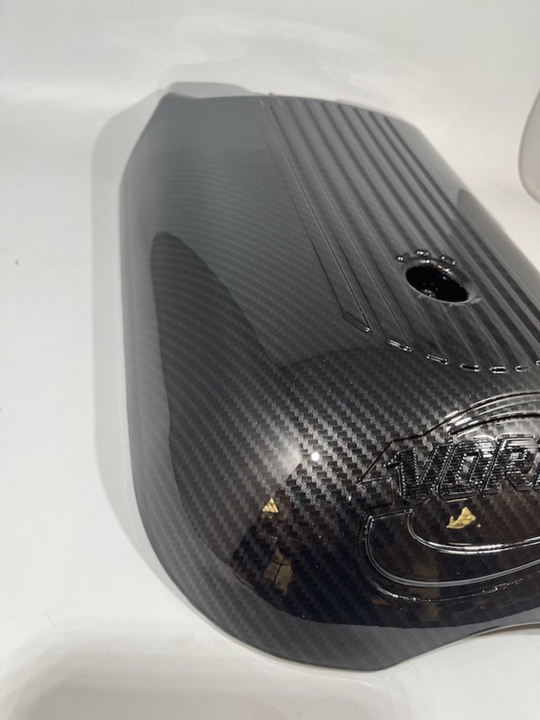 Custom Carbon Fiber Hydro Dipped Engine Covers for Silverado, Tahoe & Cadillac