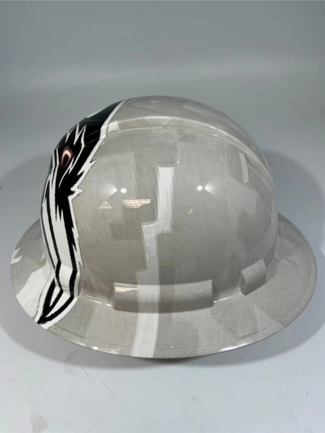 Full Brim Hard Hat Hydro Dipped BALTIMORE RAVENS SALUTE TO SERVICE EDITION