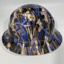 Full Brim Hard Hat Custom Hydro Dipped BALTIMORE RAVENS Camo