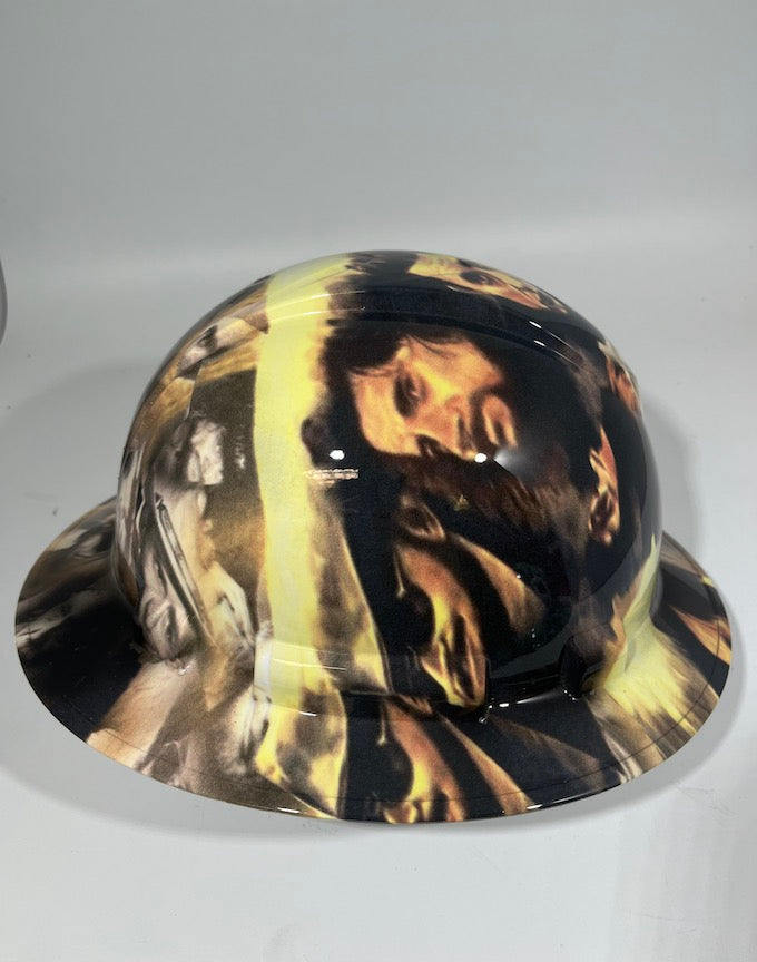 Full Brim Hard Hat Hydro Dipped COUNTRY MUSIC LEGENDS