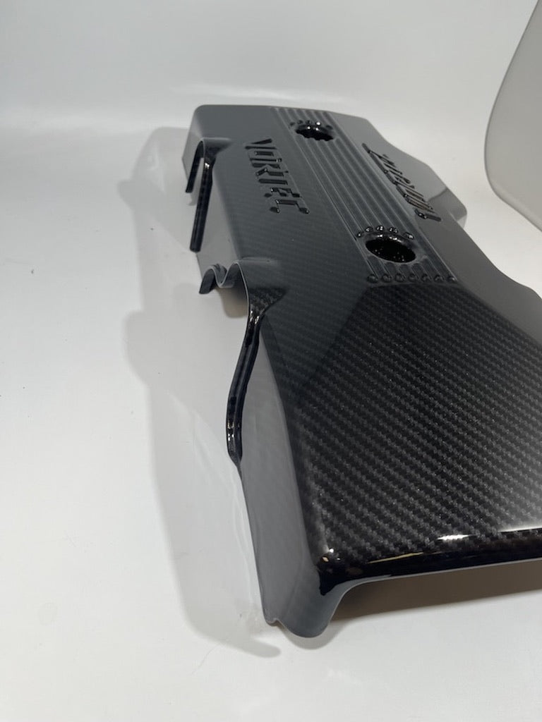 Custom Carbon Fiber Hydro Dipped Engine Covers for Silverado, Tahoe & Cadillac