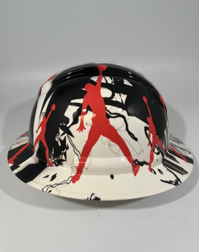 Full Brim Hard Hat Hydro Dipped Jordan