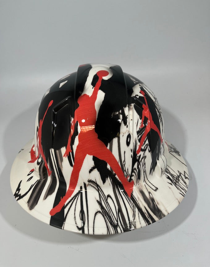 Full Brim Hard Hat Hydro Dipped Jordan