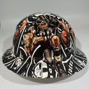 Full Brim Hard Hat Hydro Dipped New York Rangers