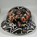 Full Brim Hard Hat Hydro Dipped New York Rangers