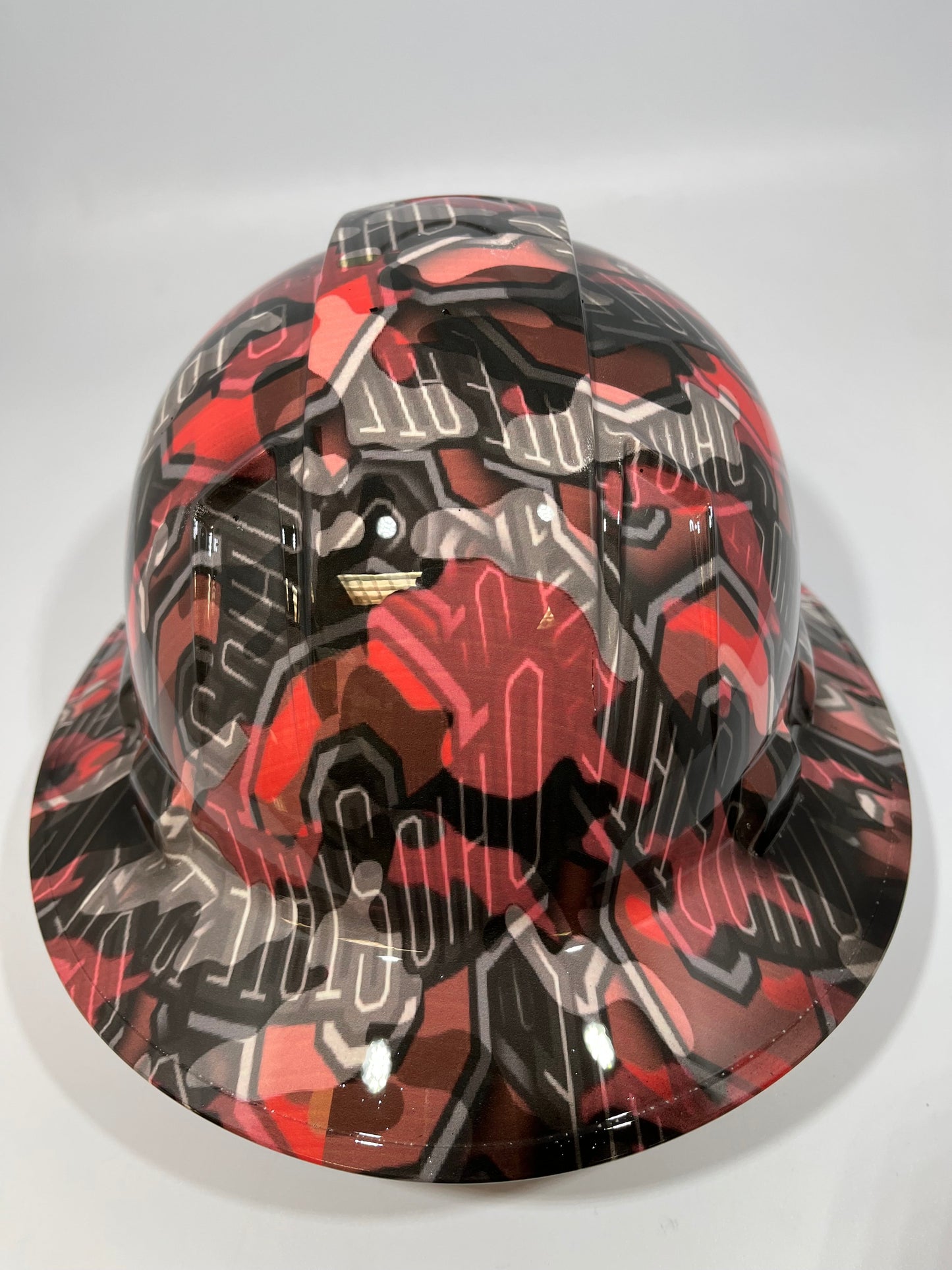 Full Brim Hard Hat Custom Hydro Dipped OHIO STATE BUCKEYES OSU CAMO