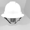 Full Brim Hard Hat Hydro Dipped WHITE WASHED WALNUT WOOD GRAIN