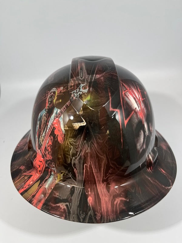 Full Brim Hard Hat Hydro Dipped Slayer