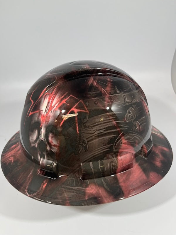 Full Brim Hard Hat Hydro Dipped Slayer