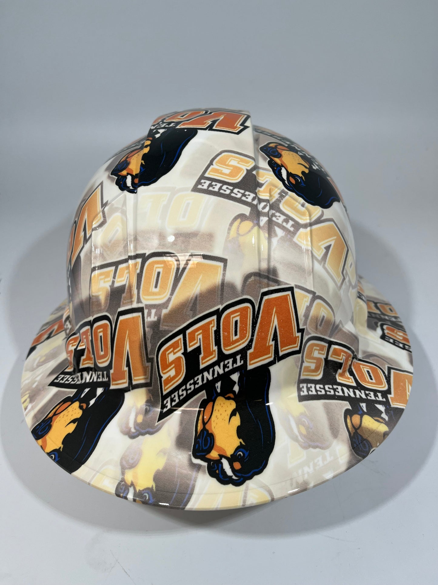 Full Brim Hard Hat Hydro Dipped Tennessee Vols
