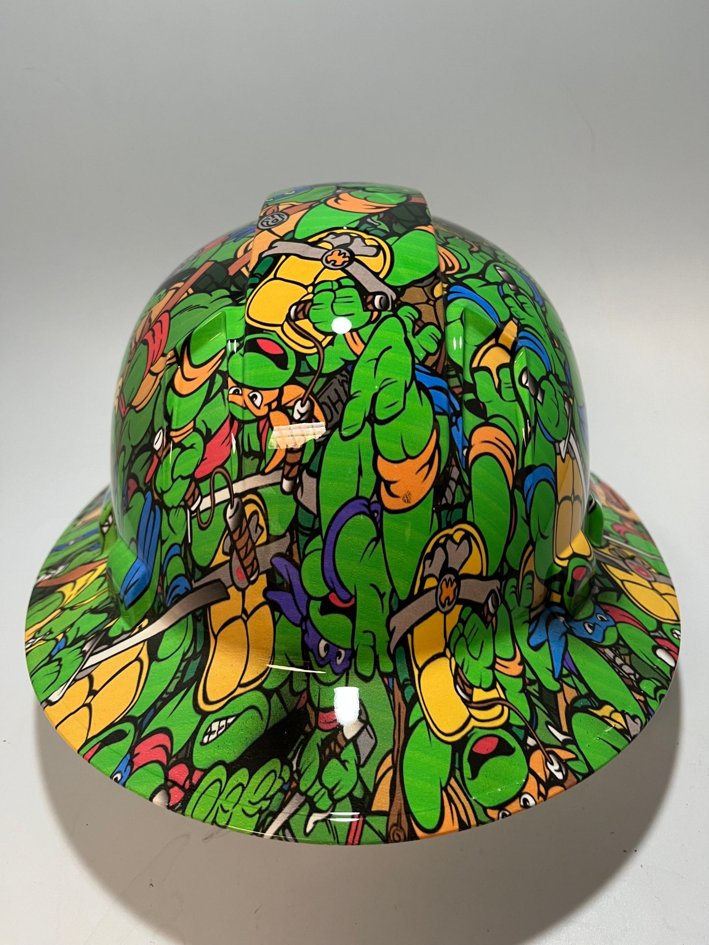 Full Brim Hard Hat Hydro Dipped Teenage Mutant Ninja Turtles