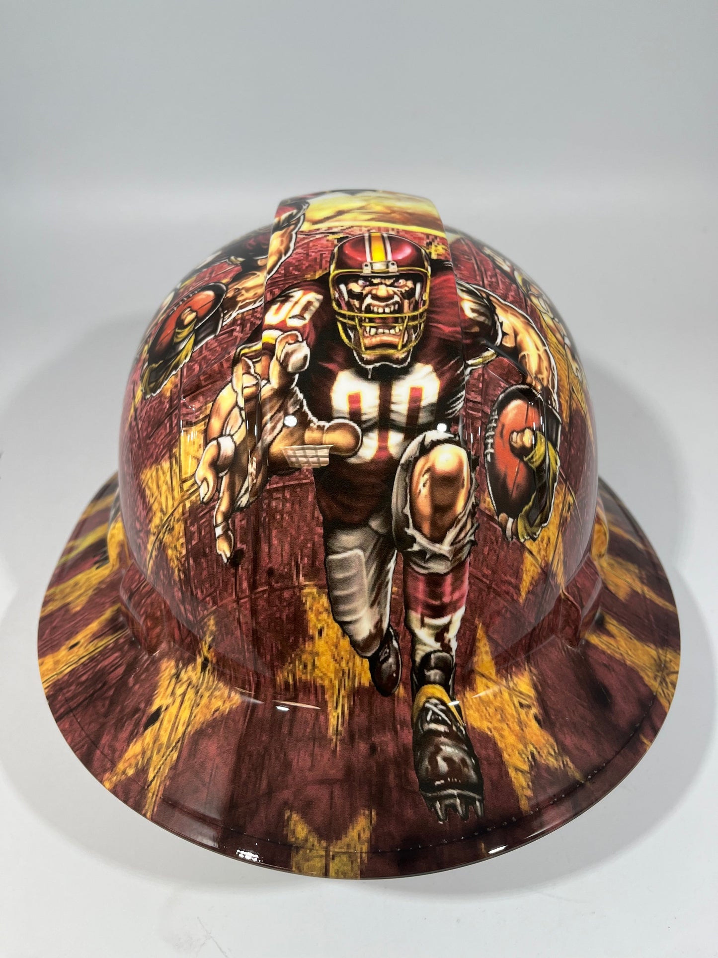 Full Brim Hard Hat Hydro Dipped WASHINGTON COMMANDERS